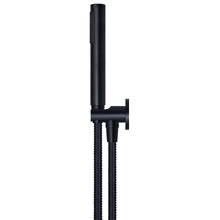 Round Single Function Hand-held Shower On Fixed Bracket